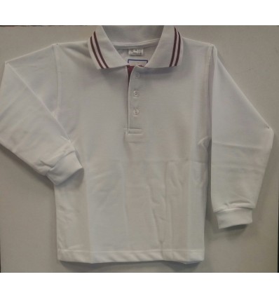 POLO COLEGIAL M/L